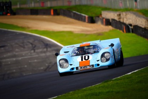 Picture of a car on a racetrack